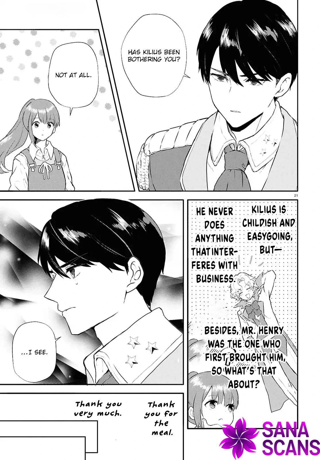 The Hideaway Café: The Mage by Accident and the Visiting Royal Secretary Chapter 3 Page 20
